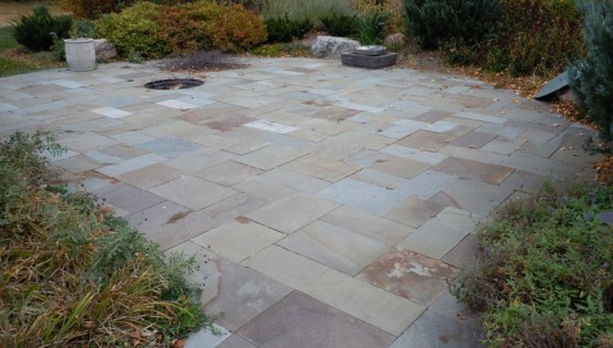 Colorful Patterned Bluestone in Eagan