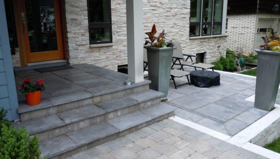Mixed Paver surface in South Minneapolis